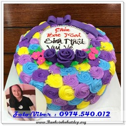 Mẫu Bánh Sinh Nhật Đẹp - A67